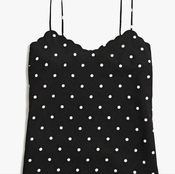 NWT J. Crew polka dot camisole - Picture 3 of 5